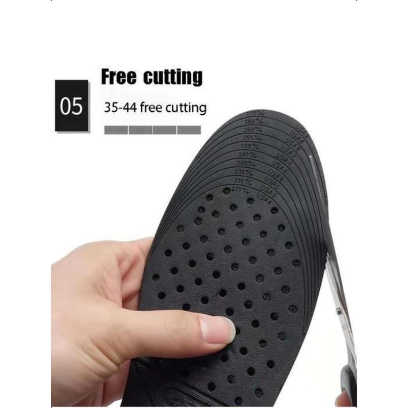 PVC increase insole air cushion women's invisible silicone men's increase insole women's increase one, two, three, four layers