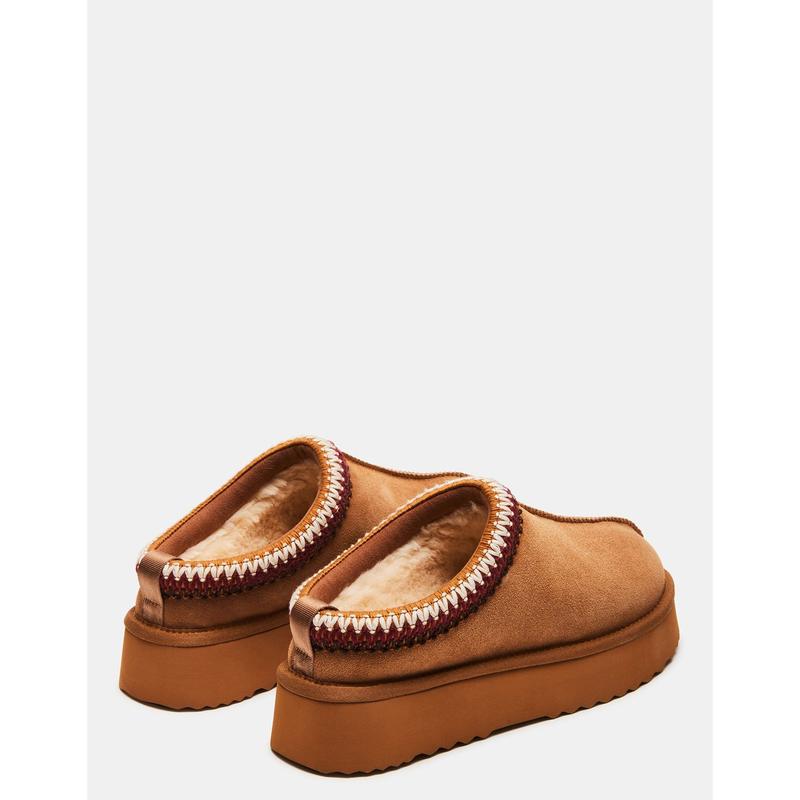 Steve Madden SELENA COGNAC Flats