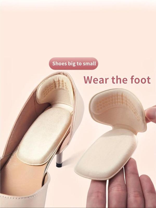 Women's 1 Pair Shoe Heel Protector, Non-slip Foot Pads for High Heel Shoes, Soft Comfortable Shoes Accessory