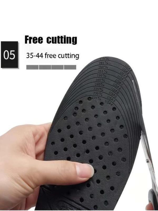 Adjustable Shoe Heel Insole with Air Cushion for Variable Taller Support, 2024 Invisible Height Increasing Insole for Women & Men, Suitable for High Top Shoes Or Boots