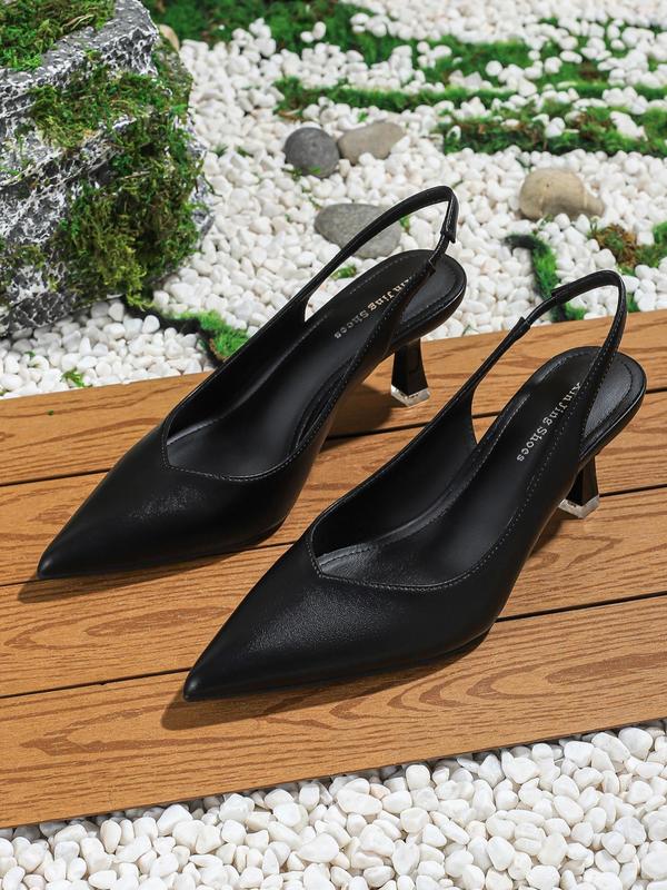 Women's Elegant Solid Color Stiletto Pumps, Fashionable Pointed Toe High Heels for Party, Daily Clothing Decor, Trendy All-match High Heel Shoes for Women