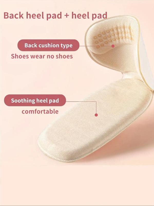 Women's 1 Pair Shoe Heel Protector, Non-slip Foot Pads for High Heel Shoes, Soft Comfortable Shoes Accessory