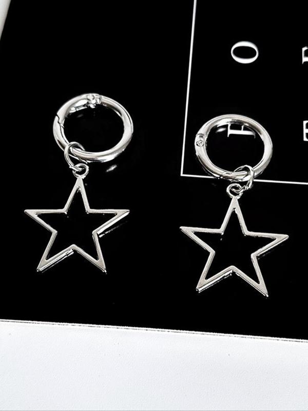 Star Shaped Shoe Charm, Fashionable Shoes Decoration Charms for Women & Girls, Punk Style Shoes Decorations for Daily Use