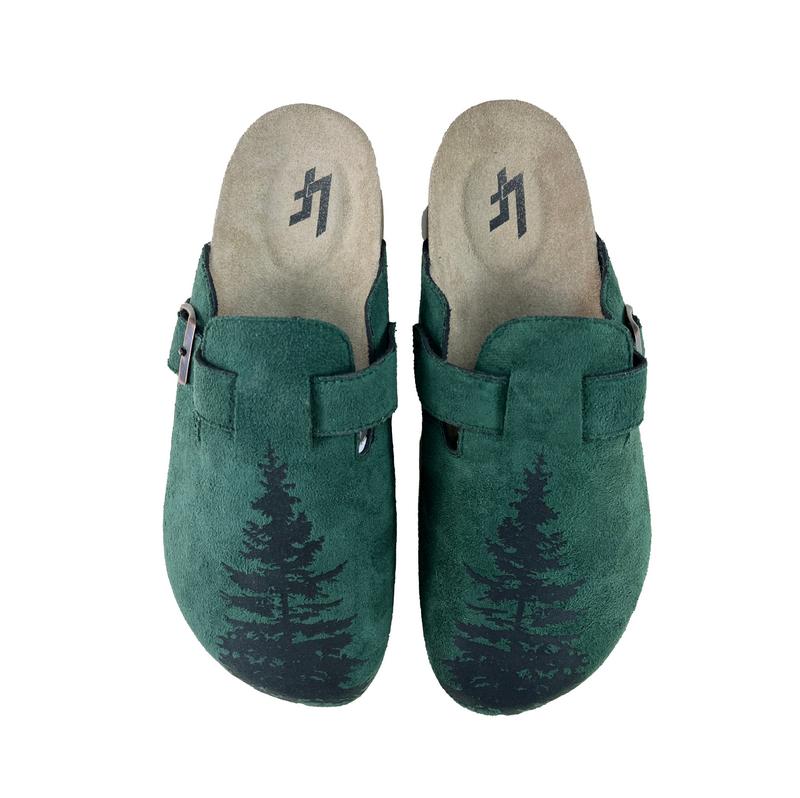 Lost Files Pine Green Augusta Clog