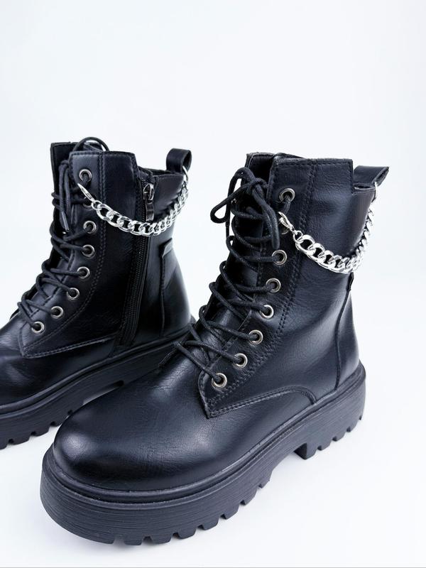 Punk Style Chain Shoe Decoration, Fashionable Shoes DIY Accessories for Women & Men, Trendy All-match & Exquisite Shoes Decorations for Birthday Gift