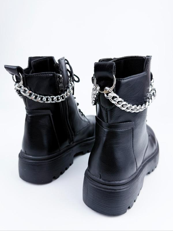 Punk Style Chain Shoe Decoration, Fashionable Shoes DIY Accessories for Women & Men, Trendy All-match & Exquisite Shoes Decorations for Birthday Gift