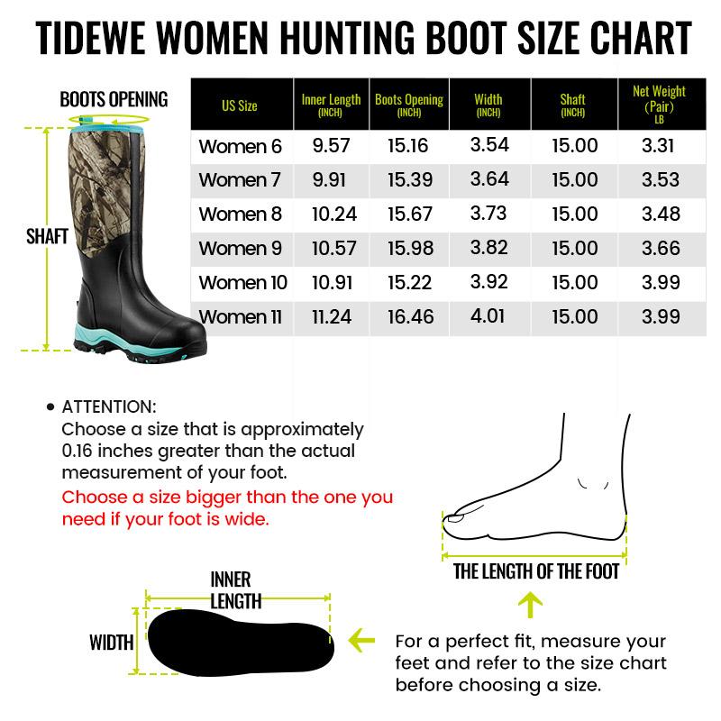 TideWe Hunting Boots for Women 15