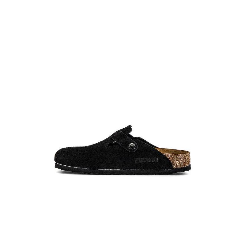 BIRKENSTOCK Boston Soft Footbed Clog in Black