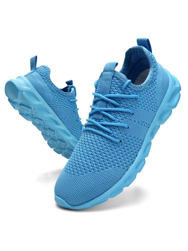 Men's Minimalist Lace Up Low Top Designer Sneakers, Athletic Boy Footwear, 2024 New Style Casual Breathable Comfortable Sports Running Shoes, All-match Basic Shoes for Daily Wear