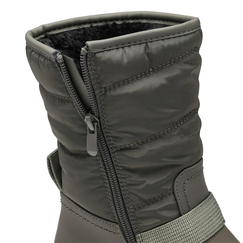 Dream Pairs Women's Round Toe Mid-Calf Snow Boots with Non-Slip Outsoles