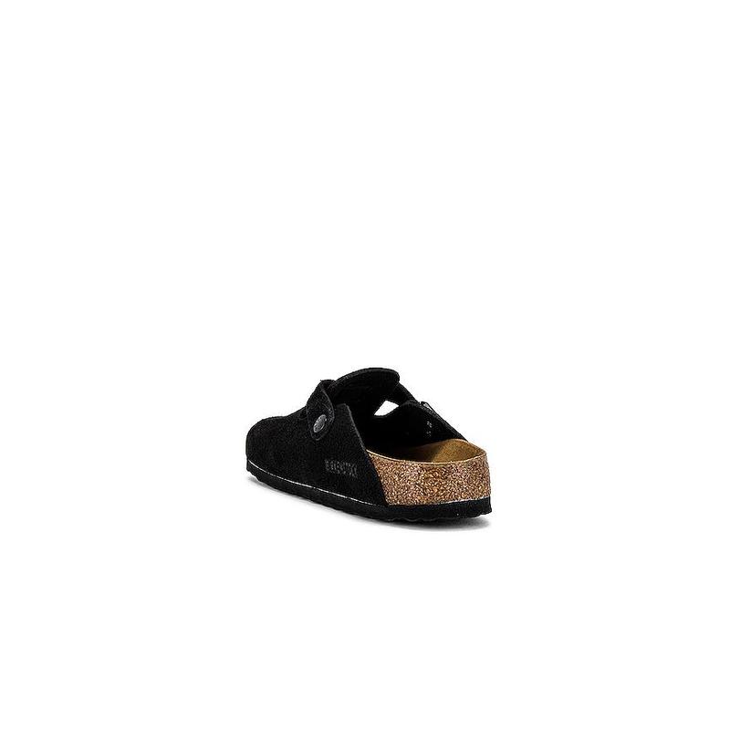 BIRKENSTOCK Boston Soft Footbed Clog in Black