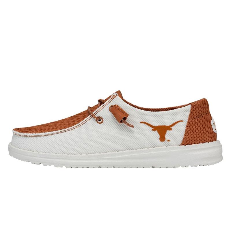 HEYDUDE Wendy Tri Texas Longhorns - Womens Comfortable Slip on Shoes