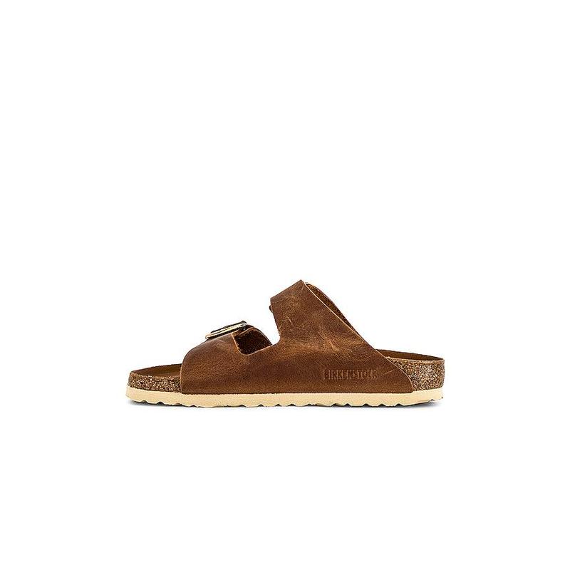 BIRKENSTOCK Arizona Big Buckle Sandal in Cognac