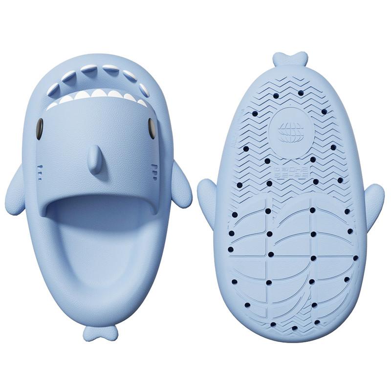 Women's & Men's Shark Slides Unisex Cloud Slippers Adult Novelty Beach Sandals with Thick Sole