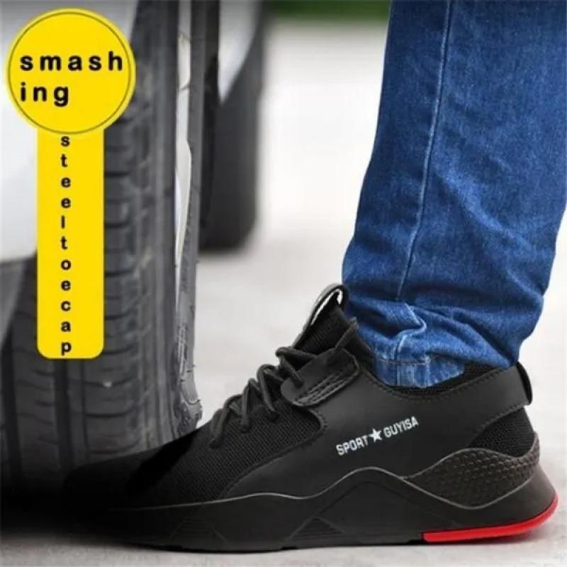 New Steel Toe Shoes Fiber Safety Shoes Breathable Steel Toe Work Shoes for Men