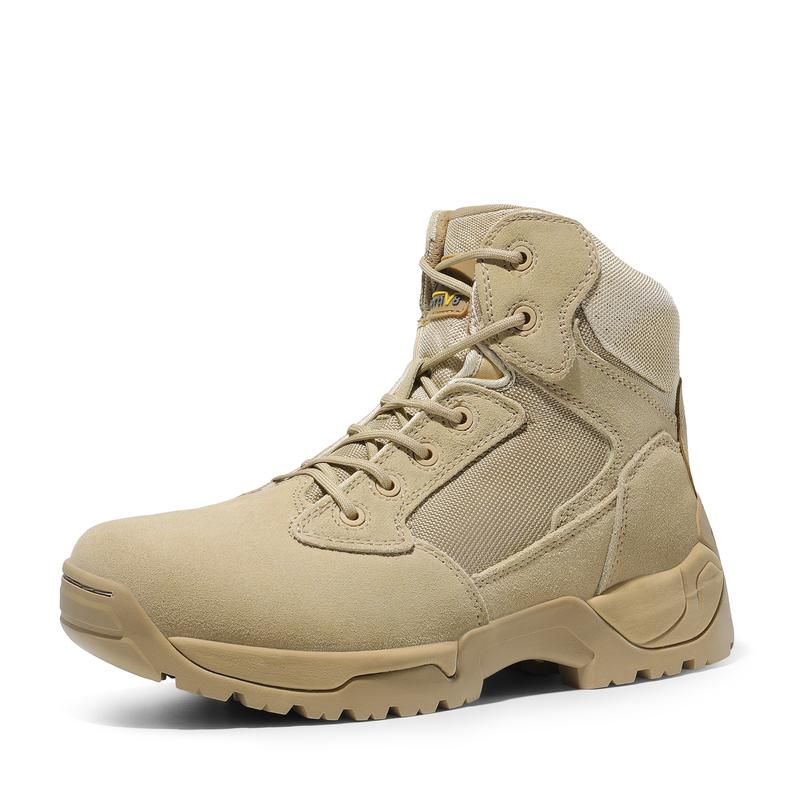 Men's Military Tactical Desert Boots Round Toe