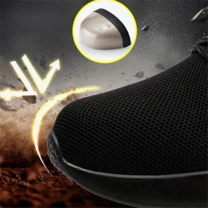 New Steel Toe Shoes Fiber Safety Shoes Breathable Steel Toe Work Shoes for Men