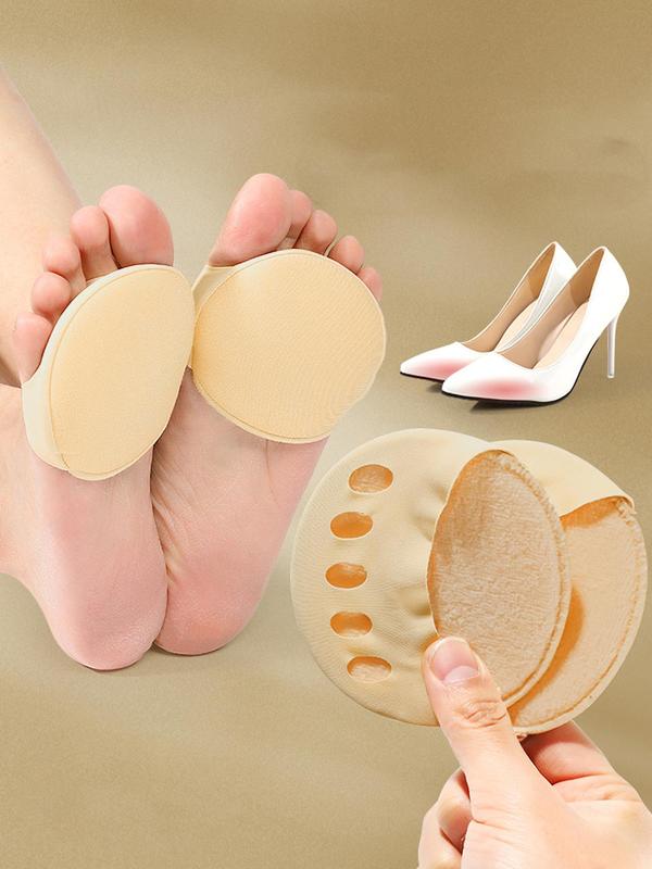 Forefoot Pads, Breathable Forefoot Pads for Women, High Heel Half-size Anti-slip Pads, Foot Protection Pad for Shoes,  Shoes Accessories