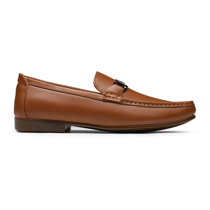 Bruno Marc Men's Classic Casual Horsebit Loafers