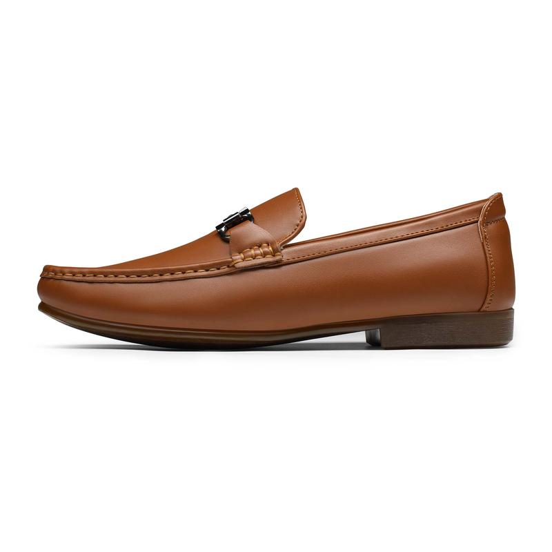 Bruno Marc Men's Classic Casual Horsebit Loafers