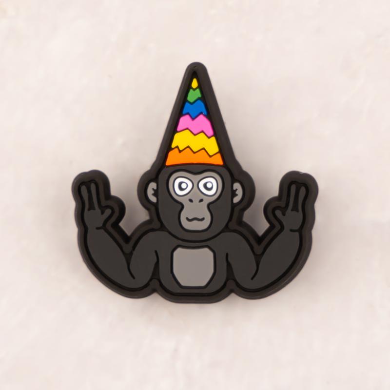 Gorilla Tag Shoe Charms Monkey 12PCS Shoes Charms PVC Clog Pins Accessories Party Favors Birthday Gifts Holidays Decoration for Boys Women Girls