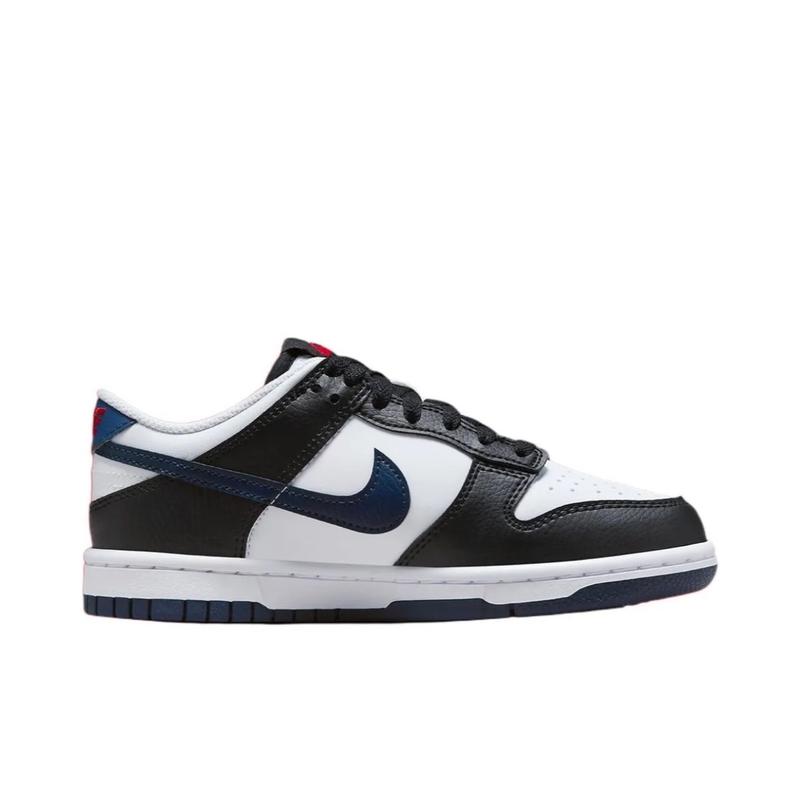 Nike Dunk Low Black White Midnight Navy USA Youth   Women’s Perfect Fashion Daily Footwear Sneakers Shoes Walking Shoes Running