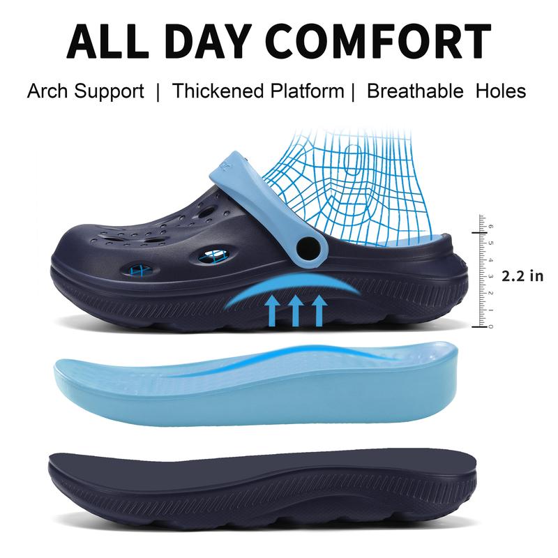 Summer Fashion Clogs - Breathable, Non-Slip, Lightweight EVA Slide Sandals for Outdoor & Beach Wear