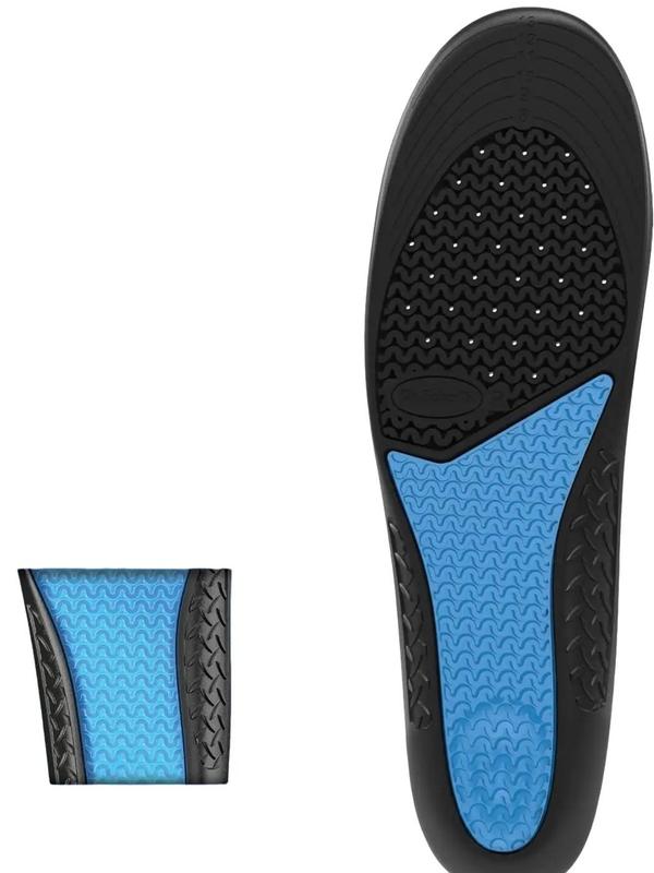 Dr.Scholl's Work All-Day Superior Comfort Insoles with Massaging Gel for Men, 1 Pair, Trim to Fit Footwear Rubber Shoe