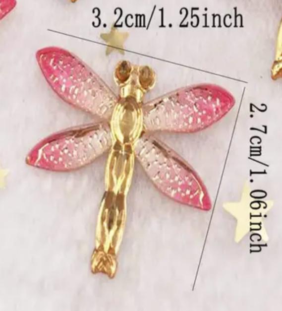 Big Dragonfly Shoe Charm