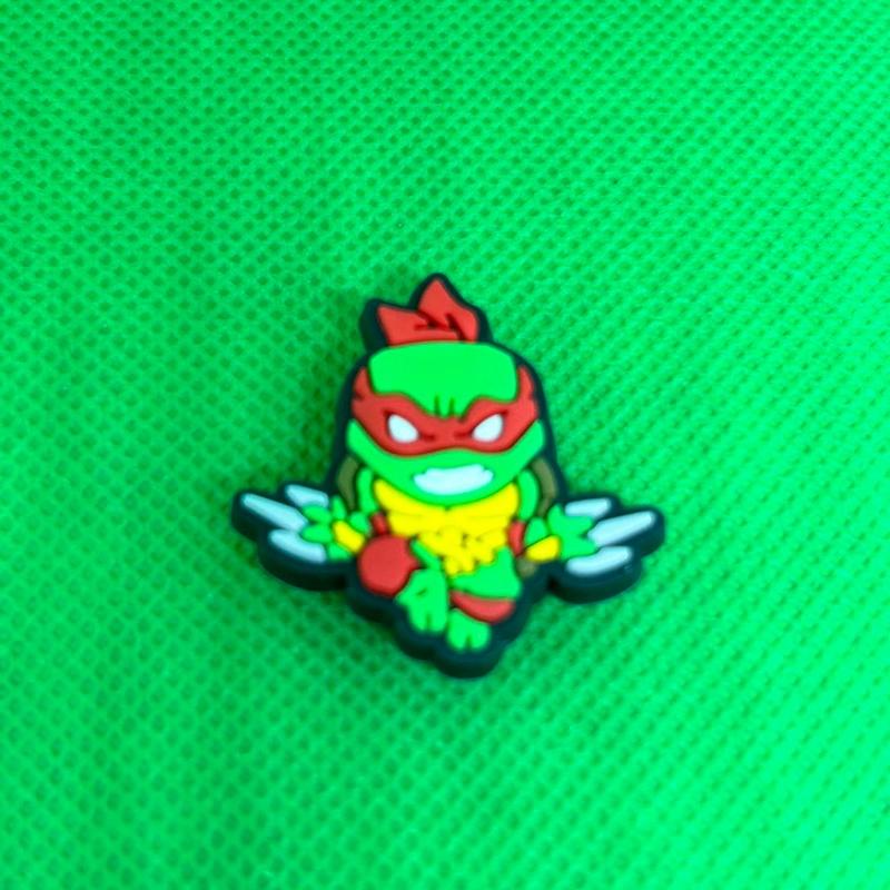 90’s TMNT Turtles Croc Charm Collection Footwear Shoe crocs jibbitz cute butterfly clog decoration