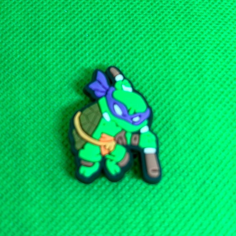 90’s TMNT Turtles Croc Charm Collection Footwear Shoe crocs jibbitz cute butterfly clog decoration