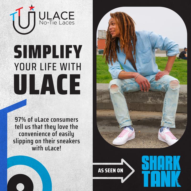 uLace Slim No-Tie Shoelaces: Stretchy, Easy-to-Install Elastic Laces for Sneakers - Set of 7 Footwear Comfort