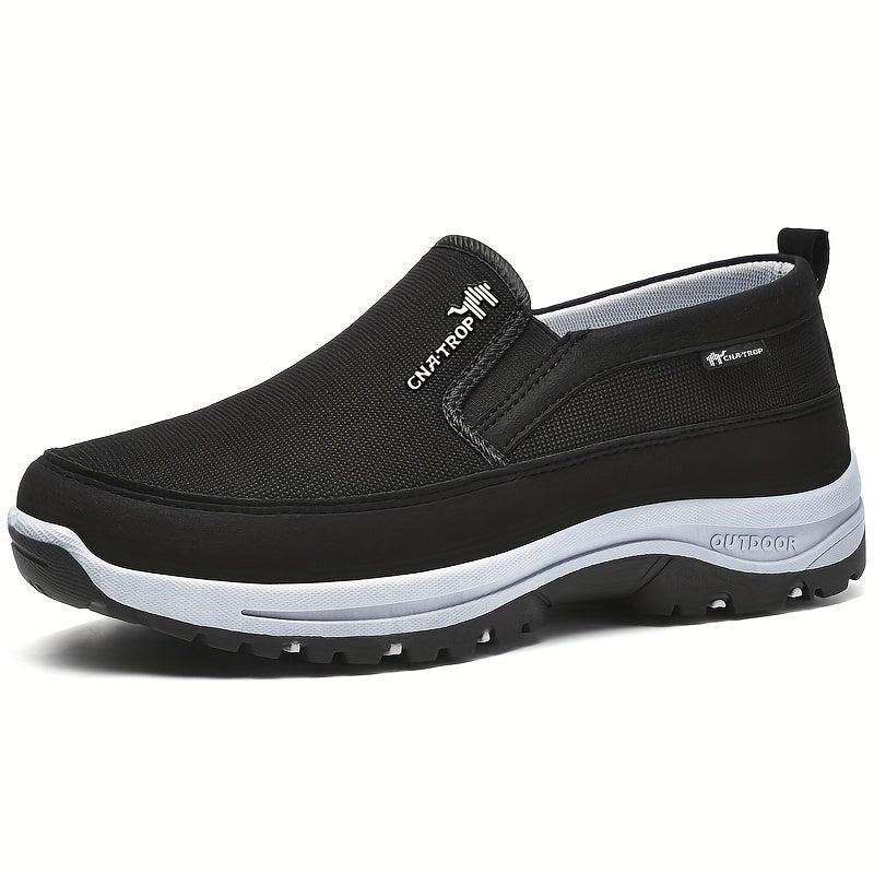 Men's Slip-on Sneakers Loafers - Athletic Shoes - Comfortable And Breathable Walking Shoes