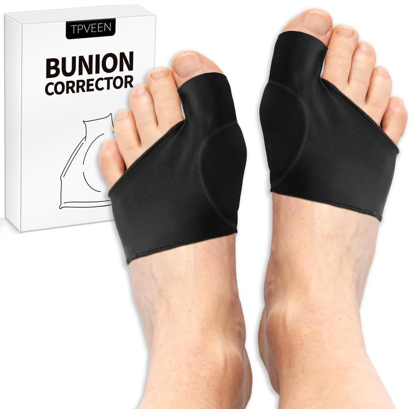 2Pairs Bunion Corrector Relief Sleeve,Anti Slip Bunion Gel Cushion Pads,Bunion Socks for Hallux Valgus,Big Toe Alignment Relief,Bunion pain relief,for Men & Women.