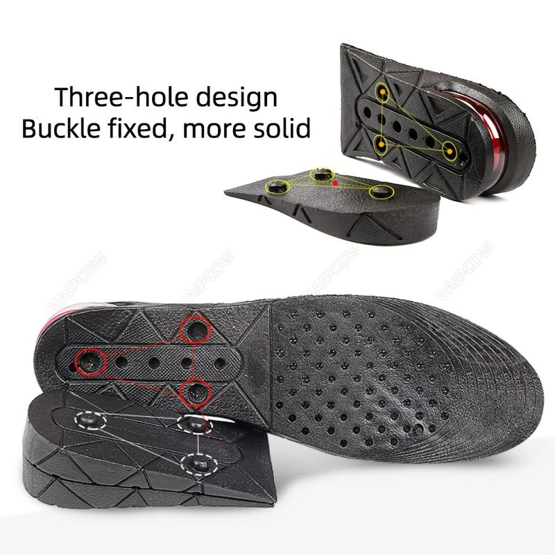 Invisible Height Increase Insoles: Adjustable Heel Cushions for Taller Support and Foot Comfort