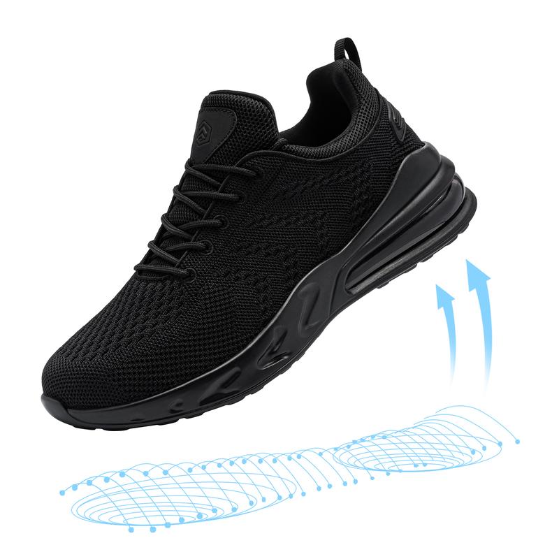 Men's Non Slip Work Shoes Waterproof SRC Oil Resistant Breathable Mesh Comfort Chef Footwear