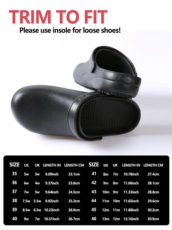 Men's Casual Solid Color Clogs,  2024 Fashionable Summer New Lightweight Breathable Non-slip Kitchen Slippers, Comfortable Home Slippers for All Seasons