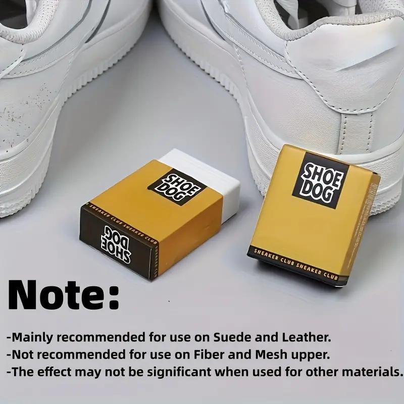 Shoe Care Cleaning Eraser, Portable Sneaker Eraser Wash Free Shoe Stain Cleaner, Rubber Block Shoe Brush Eraser Footwear Leather Comfort Parent Walking Bedroom