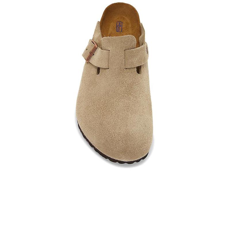 BIRKENSTOCK Boston Soft Footbed in Taupe