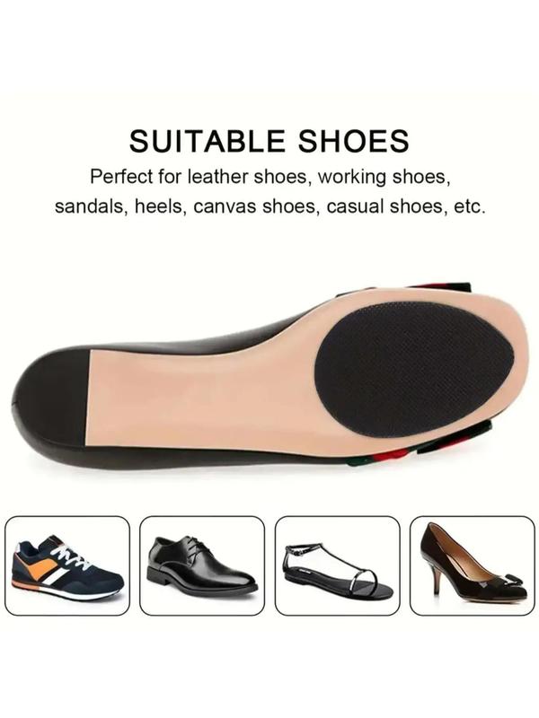 1 Pair Solid Color Anti-slip Shoe Protectors, Heels Protectors, Heels Grips, Professional Shoes Accessories for Women & Men