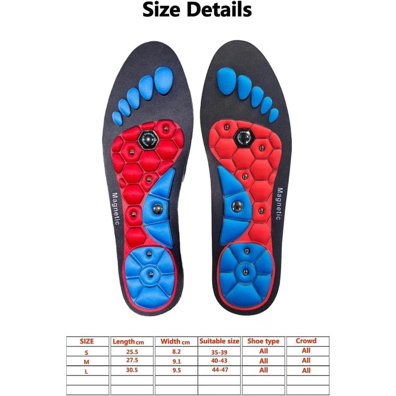 Comfortable Insoles, Acupressure Insoles, Orthotic Massage Insoles, Acupoint Massage Insoles for Women Men