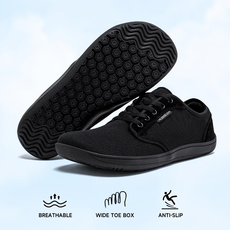 HOBIBEAR Barefoot Minimalist Shoes Womens Mens | Walking Shoes | Wide Width Fashion | airwalk  | Trainer Sports Shoes | Women's Cloudfoam Pure Sneaker