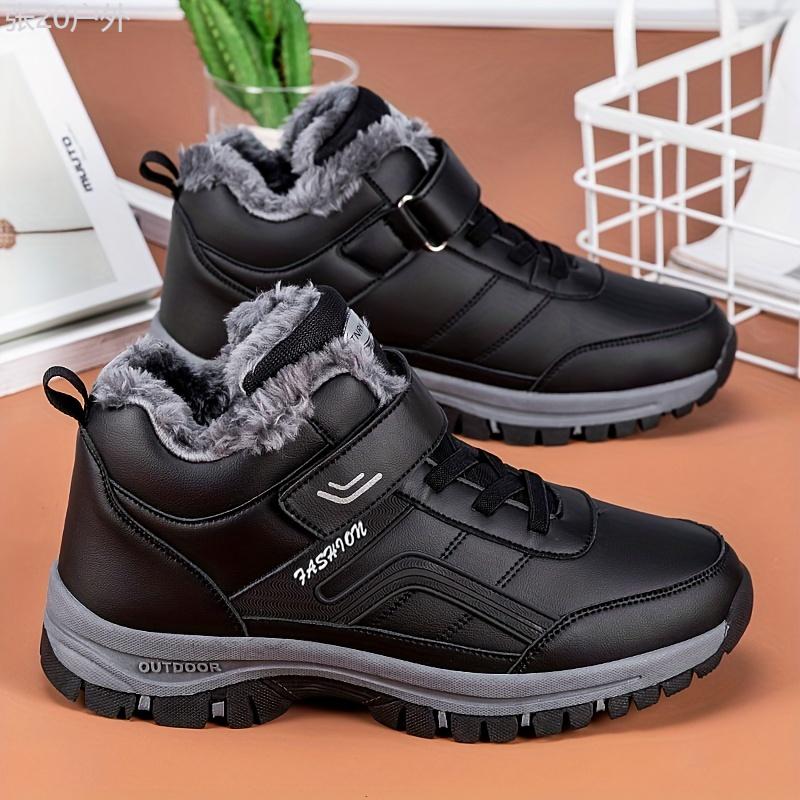 2023 Winter Boots Men Shoes Snow Boot Man Plush Keep Warm Sneakers Man Outdoor Ankle Snow Boots Casual Shoes