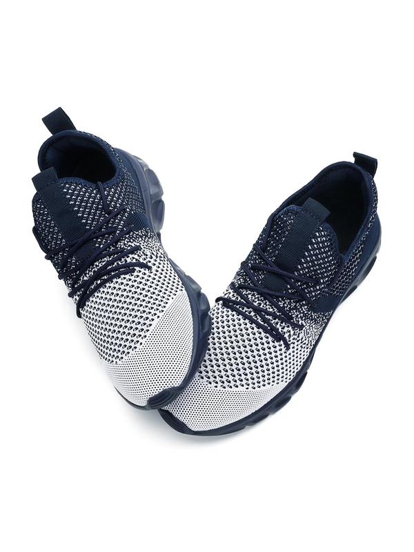 Men's Fashionable Breathable Lightweight Mesh Sneakers, 2024 New Style Casual Comfortable Running Sports Shoes, Male All-match Round Toe Shoes for Daily Wear