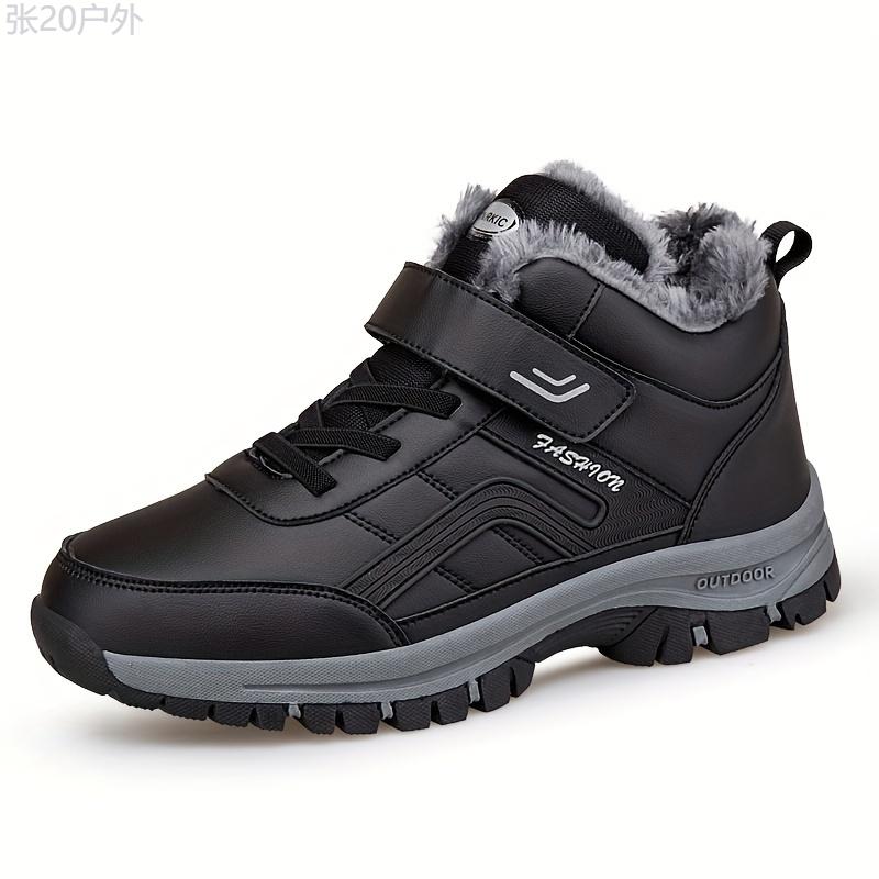 2023 Winter Boots Men Shoes Snow Boot Man Plush Keep Warm Sneakers Man Outdoor Ankle Snow Boots Casual Shoes