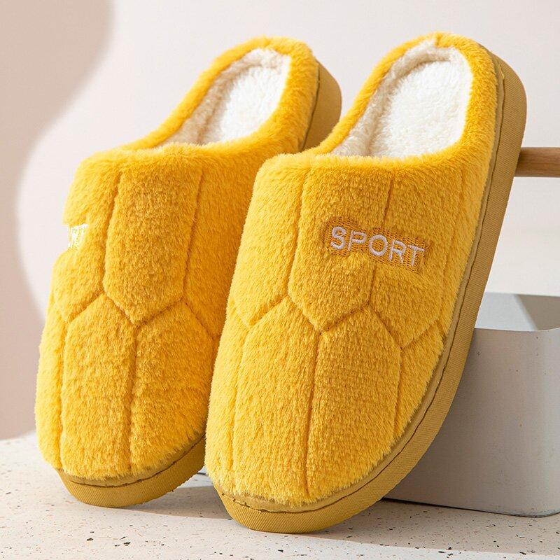 Mens Womens Slippers Fluffy Plush Warm Soft Fuzzy Comfort House Shoes Indoor Outdoor Couple Girl Flipflop Footwear Walking Shoes Tsinelas Slide