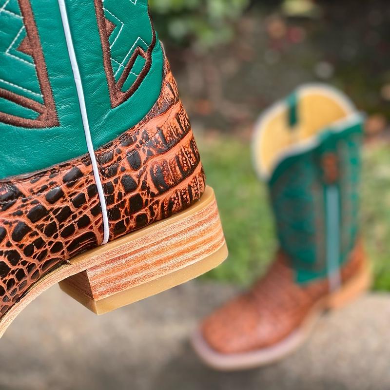 MENS COGNAC WESTERN BOOTS