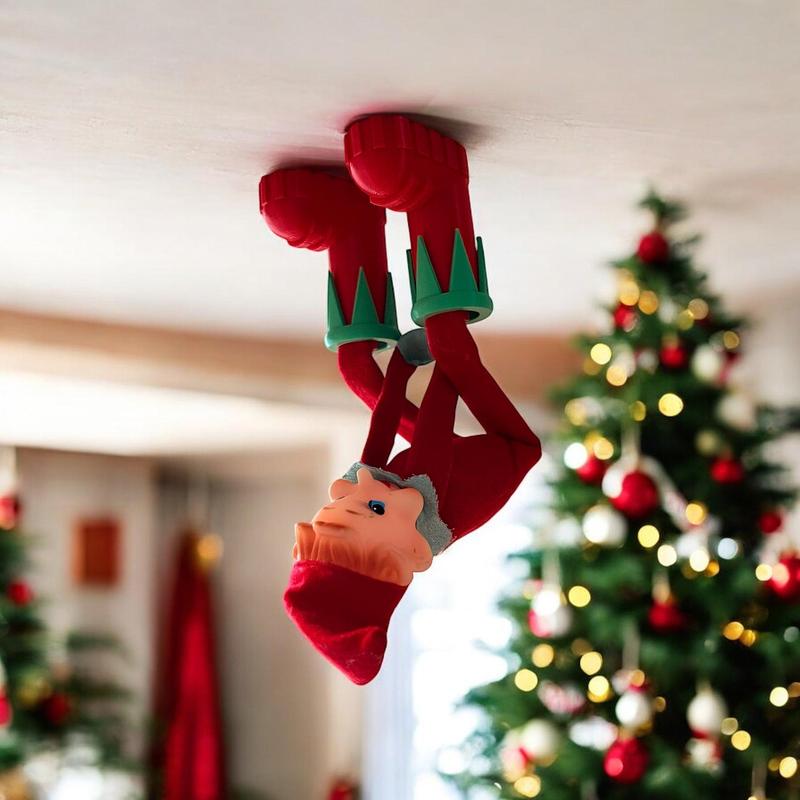 Enchanted Elf Boots - Popular Holiday Colors - North Pole Hiking Co. - Let Your Christmas Elf Walk On The Ceiling And Walls Footwear