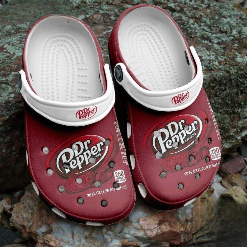 Dr Pepper Shoes, Soft Drink Lovers Sandals Women, Soda Bottles Casual Shoes, Dr Pepper Sandals Men, Summer Sandals for Dr Pepper Lovers