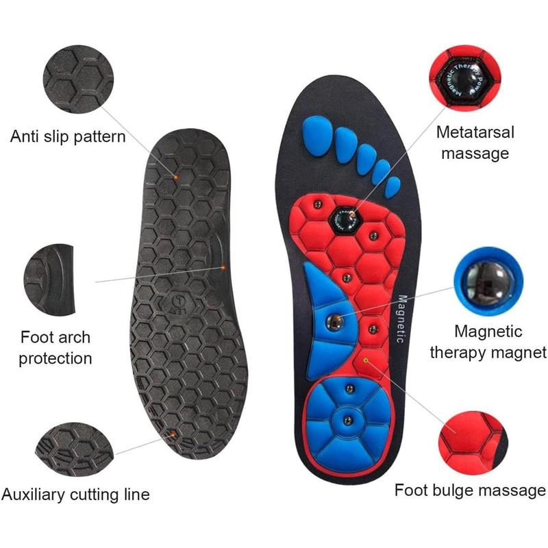 Comfortable Insoles, Acupressure Insoles, Orthotic Massage Insoles, Acupoint Massage Insoles for Women Men